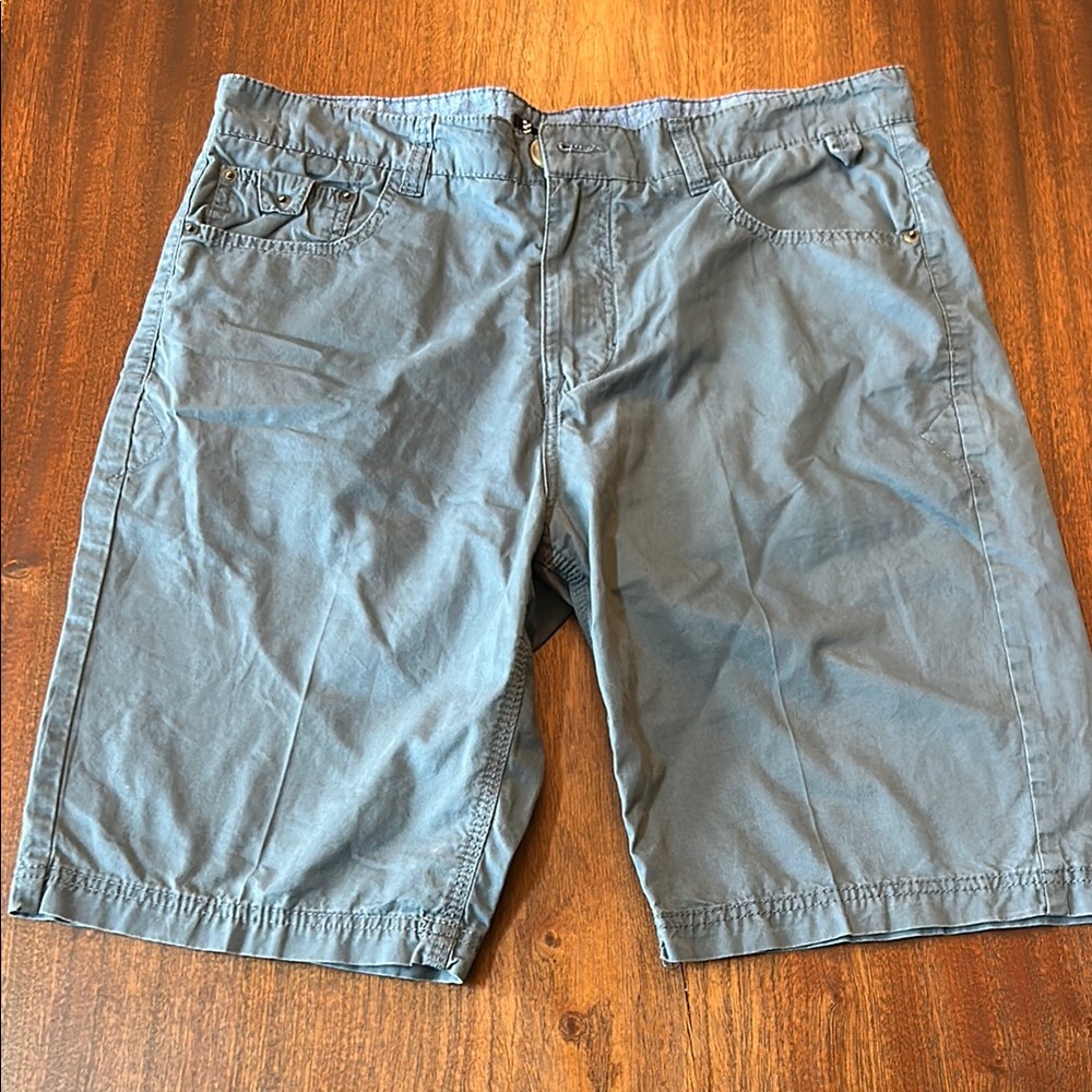 Men's Blue Casual Shorts